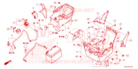 --- BATTERIE/BOITE UTILITAIRE  1100 honda-motorcycle REBEL 2023 F37