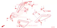     COUVERCLE LATERAL FILTRE A AIR Honda REBEL 1100 DCT 2023