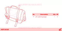    LEFT SADDLE BAG (LARGE) Honda REBEL 1100 DCT 2023