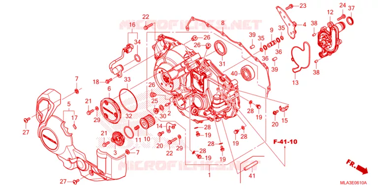 RIGHT CRANKCASE COVER (CMX1100D/D2) Honda MOTO 1100 REBEL 2023  CMX1100DP