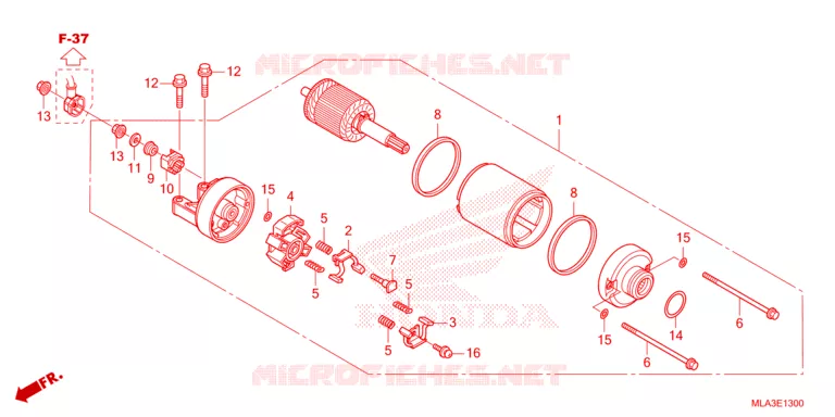 STAND/KICK STARTER ARM Honda MOTO 1100 REBEL 2023  CMX1100DP