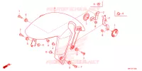     FRONT FENDER Honda CB 650 R 2023