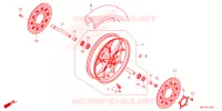     FRONT WHEEL Honda CB 650 R 2023