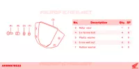     KIT,METER VISOR Honda CB 650 R 2023