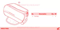     KIT,TANK BAG Honda CB 650 R 2023